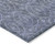 5' X 8' Denim Blue Geometric Washable Indoor Outdoor Area Rug
