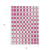 5' X 8' Blush And Ivory Geometric Washable Indoor Outdoor Area Rug