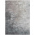 3' X 5' Taupe Brown And Silver Abstract Washable Indoor Outdoor Area Rug