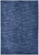 5' X 8' Navy Blue Power Loom Area Rug
