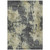 5' X 8' Gray And Beige Abstract Washable Indoor Outdoor Area Rug
