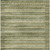 5' X 8' Green And Beige Striped Washable Indoor Outdoor Area Rug