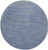 4' Blue And Gray Round Indoor Outdoor Area Rug - Blue, Gray