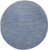 4' Blue And Gray Round Indoor Outdoor Area Rug - Blue, Gray