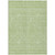 3' X 5' Artichoke Green Mint Green And Ivory Floral Washable Indoor Outdoor Area Rug - Artichoke Green, Mint Green, Ivory