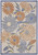 4' X 6' Beige Floral Indoor Outdoor Area Rug