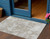 3' X 5' Taupe And Brown Abstract Washable Indoor Outdoor Area Rug