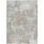 3' X 5' Taupe And Brown Abstract Washable Indoor Outdoor Area Rug