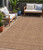 5' X 8' Copper And Beige Geometric Washable Indoor Outdoor Area Rug