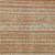 3' X 5' Terra Cotta And Rust Striped Washable Indoor Outdoor Area Rug