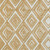 5' X 8' Gold And Ivory Geometric Washable Indoor Outdoor Area Rug - 608219037109