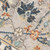 8' X 10' Blue and Orange Floral Stain Resistant Indoor Outdoor Area Rug - Blue, Orange