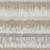 5' X 8' Ivory Gray And Beige Striped Washable Indoor Outdoor Area Rug