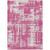 3' X 5' Blush And Ivory Abstract Washable Indoor Outdoor Area Rug - Blush, Ivory