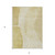 3' X 5' Gold Wheat And Beige Abstract Washable Indoor Outdoor Area Rug