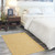 3' X 5' Yellow And Ivory Indoor Outdoor Area Rug