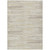 3' X 5' Beige Brown And Ivory Striped Washable Indoor Outdoor Area Rug