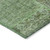 5' X 8' Green And Olive Green Patchwork Washable Indoor Outdoor Area Rug