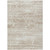 5' X 8' Beige Taupe And Ivory Abstract Washable Indoor Outdoor Area Rug