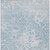 5' X 8' Sky Blue And Denim Blue Abstract Washable Indoor Outdoor Area Rug