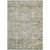3' X 5' Taupe Beige And Gold Oriental Washable Indoor Outdoor Area Rug