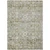 3' X 5' Taupe Beige And Gold Oriental Washable Indoor Outdoor Area Rug