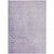 3' X 5' Lavender And Silver Abstract Washable Indoor Outdoor Area Rug