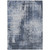 5' X 8' Navy Blue And Sky Blue Abstract Washable Indoor Outdoor Area Rug Transitional Style - Navy Blue, Sky Blue Color