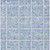 5' X 8' Sky Blue And Denim Blue Medallion Washable Indoor Outdoor Area Rug