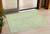 3' X 5' Lime Green Gray And Ivory Geometric Washable Indoor Outdoor Area Rug