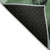 3' X 5' Fern Green Abstract Washable Non Skid Indoor Outdoor Area Rug
