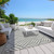 5' X 8' Gray And Ivory Geometric Washable Indoor Outdoor Area Rug - Gray, Ivory
