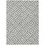 5' X 8' Gray And Ivory Geometric Washable Indoor Outdoor Area Rug - Gray, Ivory