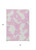 5' X 8' Pink And Ivory Abstract Washable Indoor Outdoor Area Rug - Pink, Ivory