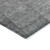 3' X 5' Gray Silver And Charcoal Ombre Washable Indoor Outdoor Area Rug