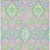 3' X 5' Pink Green And Blue Oriental Washable Indoor Outdoor Area Rug