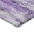 5' X 8' Purple Washable Non Skid Indoor Outdoor Area Rug