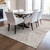 3' X 5' Beige And Brown Abstract Washable Indoor Outdoor Area Rug Transitional Style - Beige, Brown Color