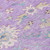 5' X 8' Purple Ivory And Denim Blue Floral Washable Indoor Outdoor Area Rug