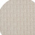 8' Gray and Ivory Round Floral Indoor Outdoor Area Rug