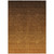 5' X 8' Chocolate And Brown Ombre Washable Indoor Outdoor Area Rug