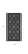 3' X 5' Charcoal And Black Trellis Indoor Outdoor Area Rug