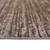 2' X 3' Brown and Ivory Striped Stain Resistant Indoor Outdoor Area Rug