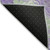 5' X 8' Purple Mint Green And Ivory Abstract Washable Indoor Outdoor Area Rug