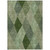 5' X 8' Green Mint Green And Sage Argyle Washable Indoor Outdoor Area Rug