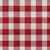 3' X 5' Red And Ivory Plaid Washable Indoor Outdoor Area Rug