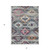 3' X 5' Gray Charcoal And Silver Southwestern Washable Indoor Outdoor Area Rug
