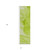 8' Runner Green Abstract Washable Non Skid Indoor Outdoor Runner Rug Transitional Style - Green Color