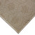 8' Runner Beige Geometric Stain Resistant Indoor Outdoor Runner Rug - Beige