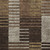 5' X 8' Chocolate Ivory And Gold Striped Washable Indoor Outdoor Area Rug